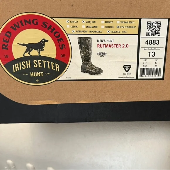 Red Wing Shoes Rutmaster 2.0 Men\'s Boots - Black Irish Setter by Red Wing Marshall Black H20 Steel Toe Work  main image 4